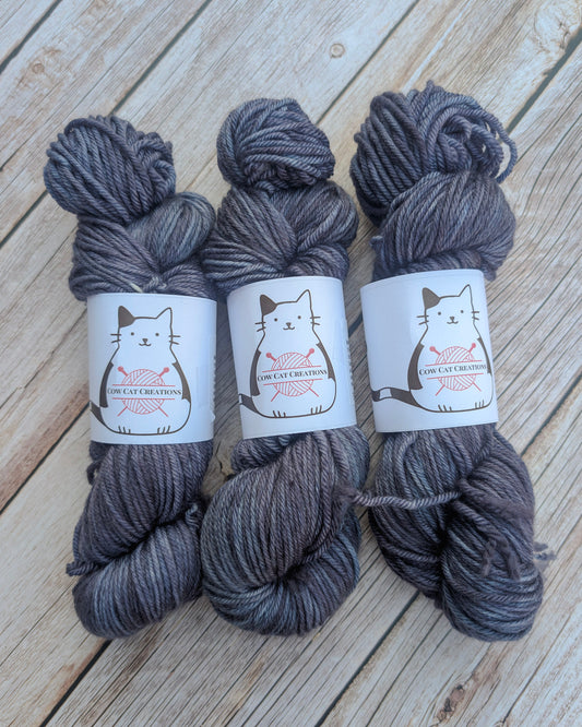 Blue Slate - Purrfect - 4ply /Fingering sock (Nundle)