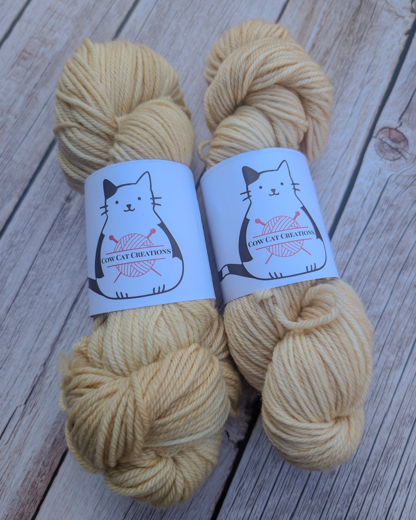 Buttercream - Workhorse Sock Yarn Merino/Nylon 8ply/DK