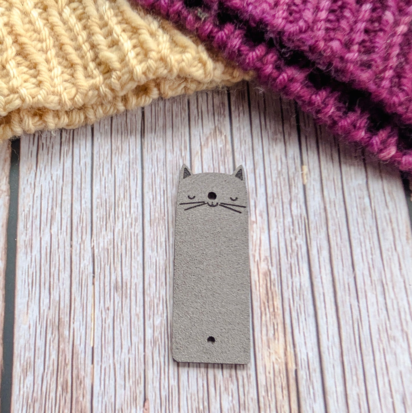 Curious Cat Project Tags – Set of 2