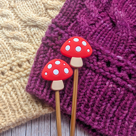 Toadstool Needle Stoppers