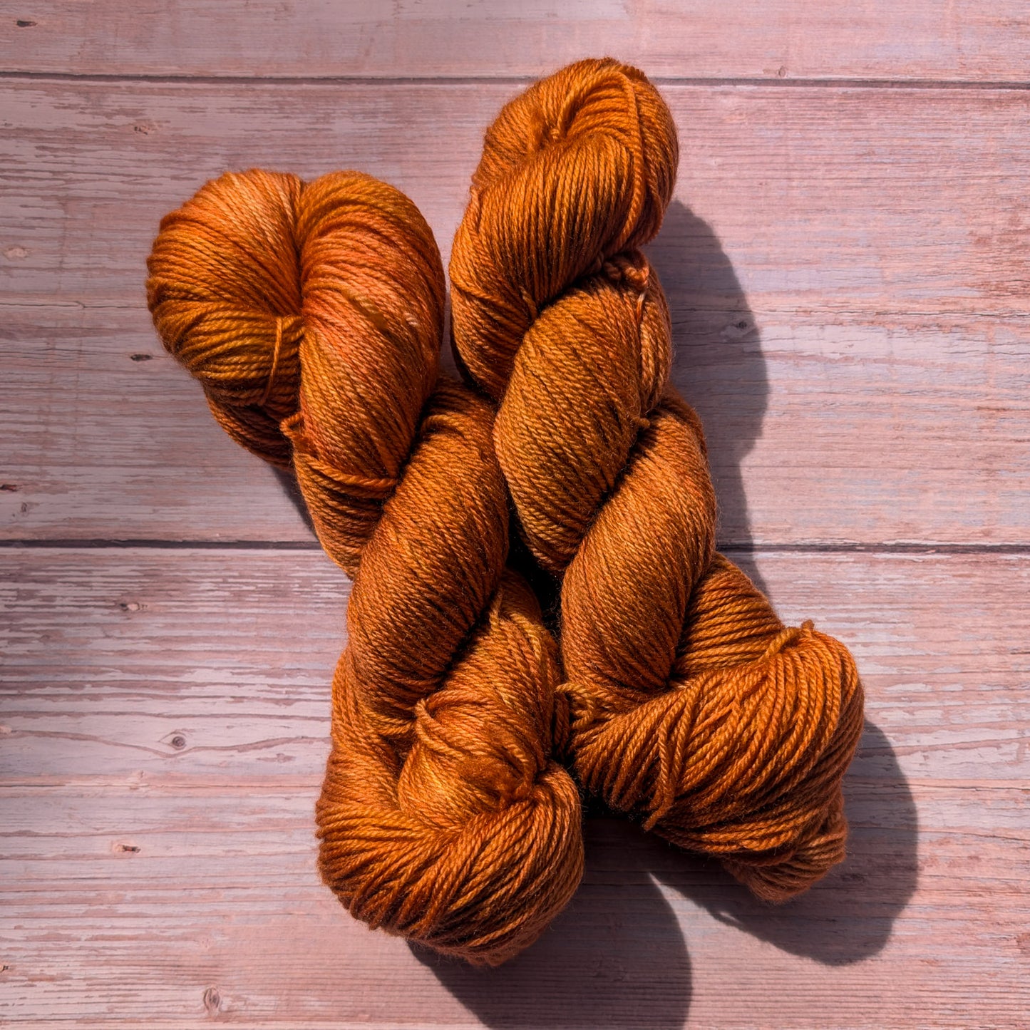 Copper Brown- Purrfect - 4ply /Fingering sock (Nundle)
